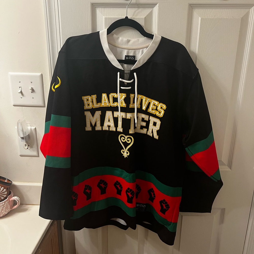 Black Lives Matter Hockey Jersey